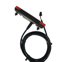 1 Pc Electric Bike Rear Tail Light 36V Or 48V LED Safety Warning Rear Lamp For Electric Bike And Scooter Lamp