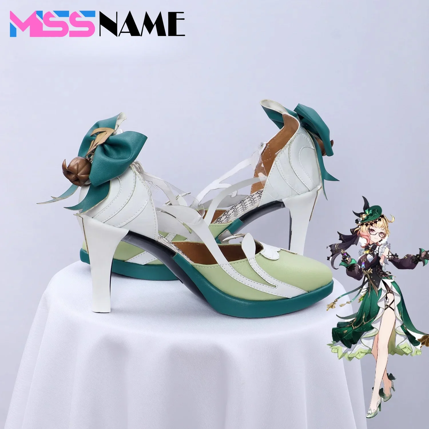 GenshinImpact Emilie Cosplay Boots Comic Anime Halloween Party Game Cosplay Shoes Prop