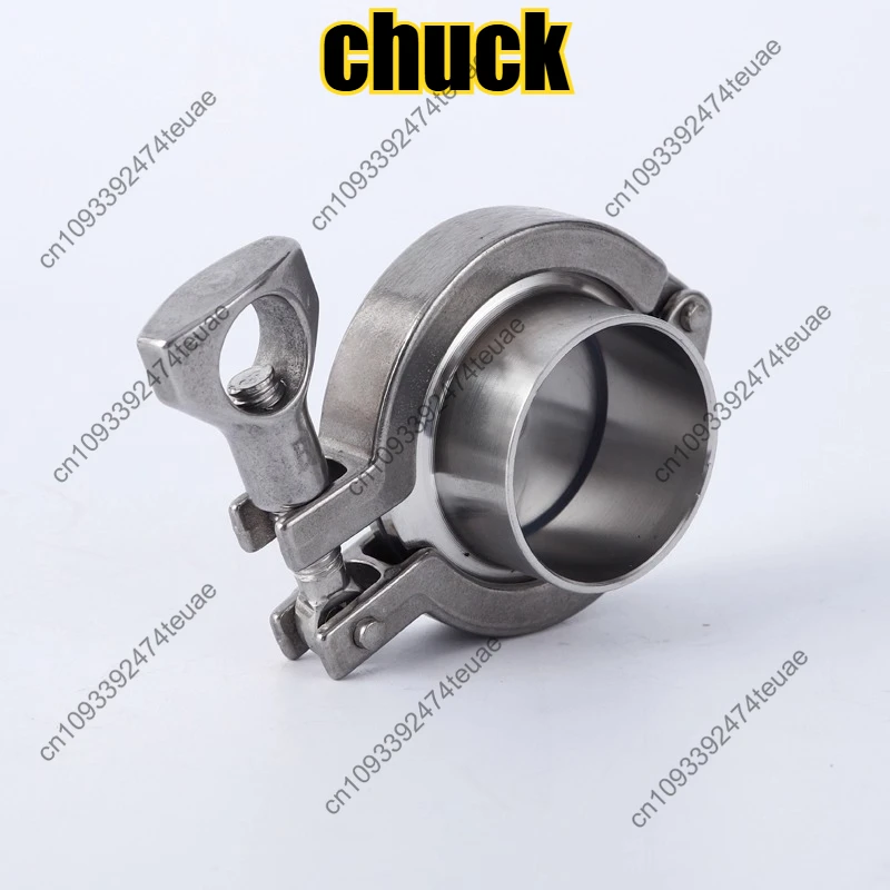 Stainless Steel Clamp Joint Welding Blind Plate Set Large Diameter Quick Assembly Fast Flange Welding Clamp Quick Connect 304