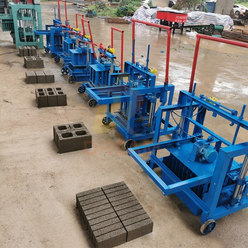 Automatic Hydraulic Block Making Machine Cement Brick Making Machinery
