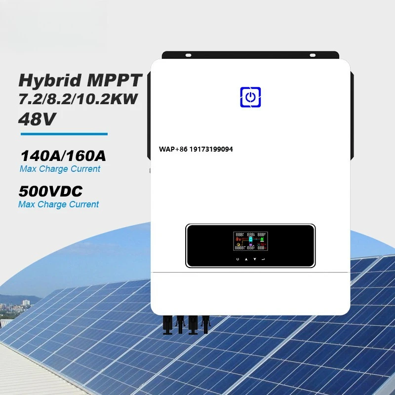 

Grid 10.2 Kva Mppt 230 Volt Pure Sine Wave Solar Inverter 8.2kw 10.2kw System Solar 220 Volt Hybrid Inverter Solar Battery Pack