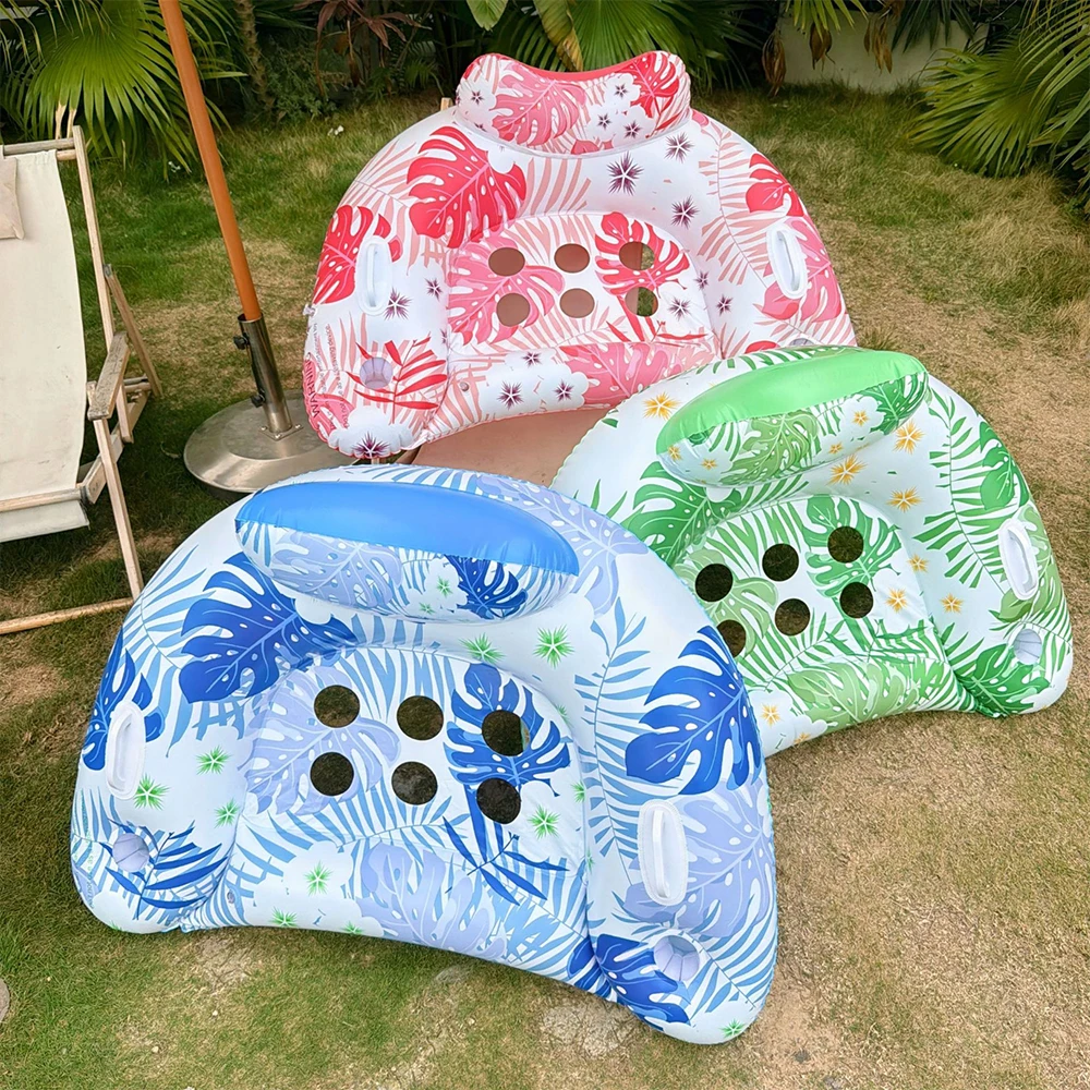 

Надувной водный гамак-матрас для бассейна, плавательный круг для взрослых, надувной шезлонг, аксессуар для плавания ﻿