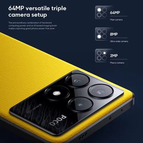 Смартфон Poco X6 Pro 12/512ГБ Global — фото модели