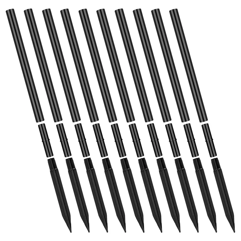 

10 set Solar Light Stake Extension Tube Replacement Ground Stakes For Garden Lights Outdoor Lighting Accessories
