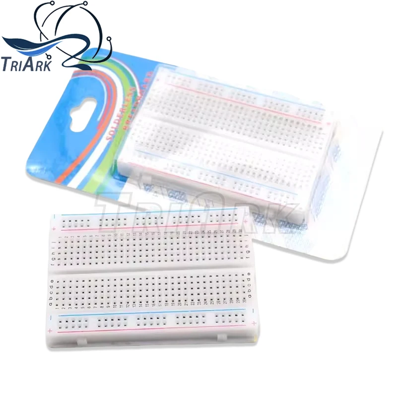 1PCS 400 Tie Points Solderless PCB Breadboard DIY Bread Board Mini Universal Test Protoboard