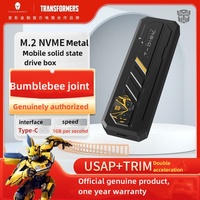 THUNDEROBOT Bumblebee co-branded M.2 mobile hard drive box, laptop, mobile phone, computer, universal external hard drive box