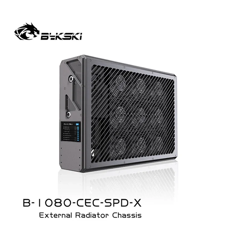 

Bykski B-1080-SPD-CEC-X External Water-cooled 1080mm Radiator With Digital Display Use for Server Computer PC Cooling