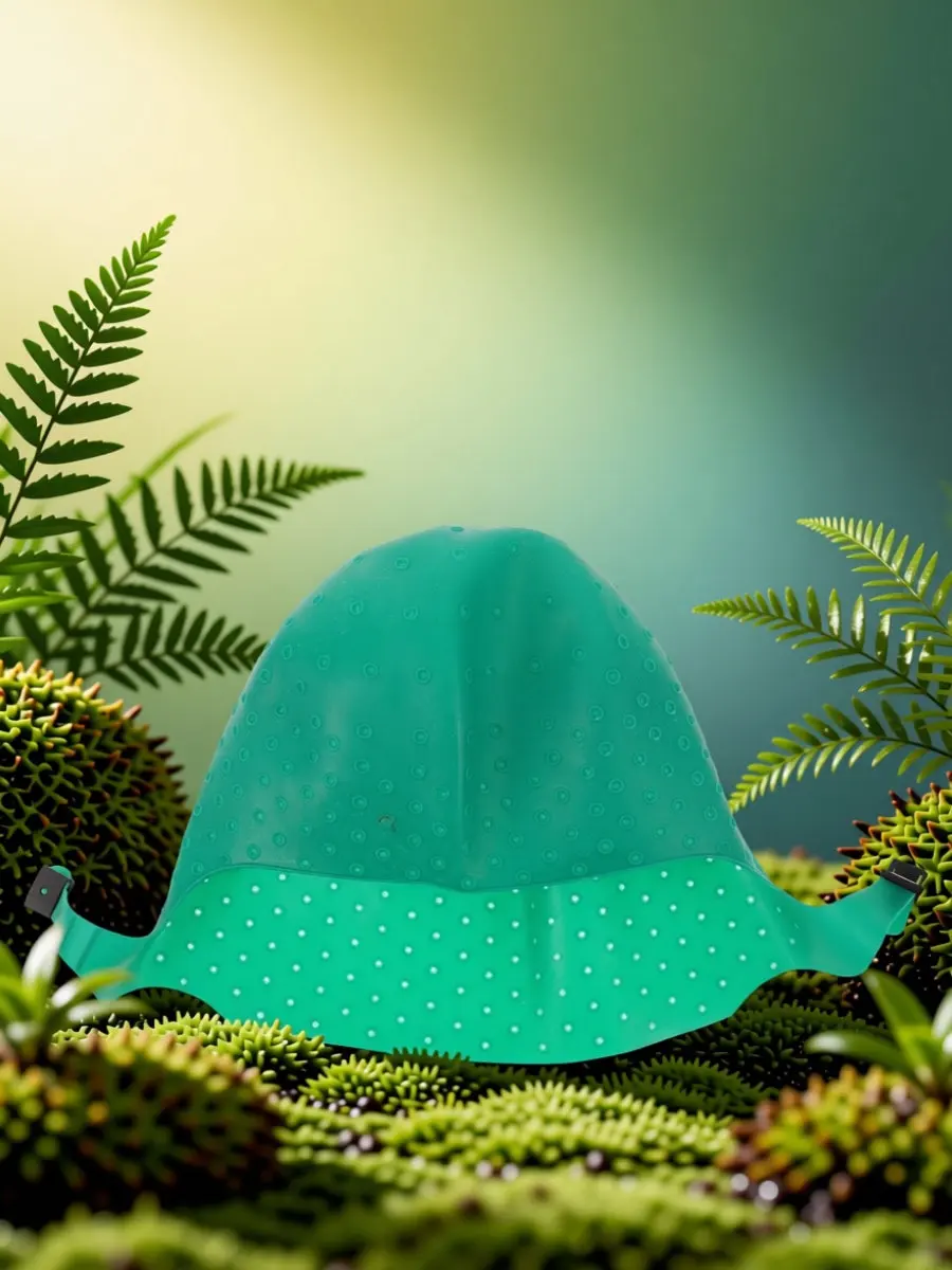 Gold Silicone Highlighting Cap for Hair Coloring Frosting Balayage Streaking Dyeing Professional Tight Fit Hairdressing Cap