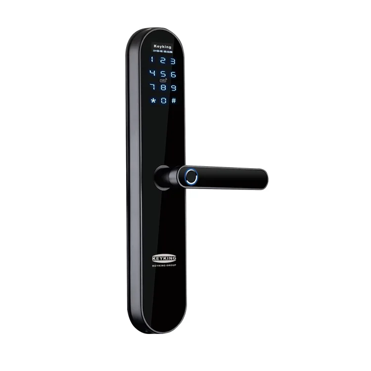 Keyking Smart Wireless Fingerprint Lock Keyless Entry Door Lock For House With Touch Screen