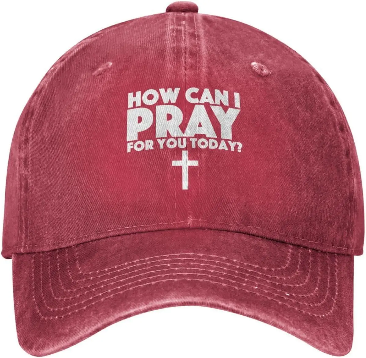 

Как я могу сегодня попросить у Бога о тебе молитву Бейсболка с графическим принтом в виде креста, винтажная, из выстиранного хлопка.