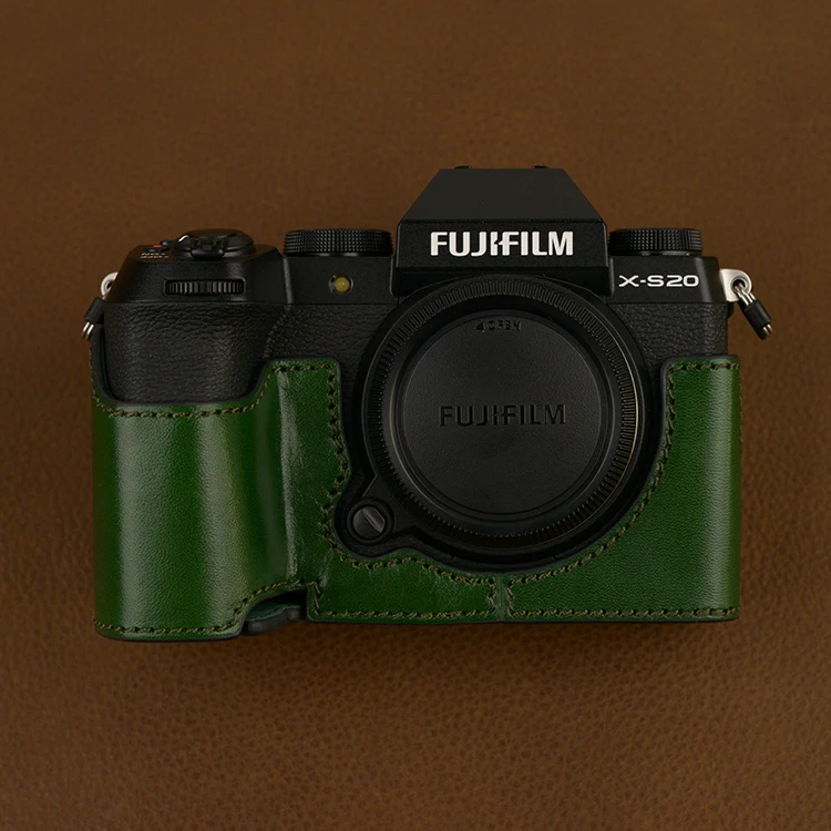 

For FUJIFILM fuji xs20 x-s20 Cowhide Handmade Bag Protective leather case