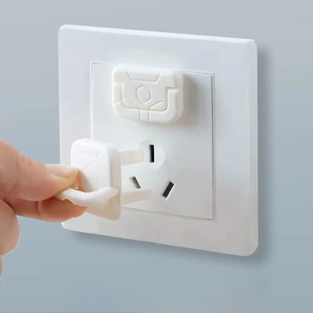 

50 шт. однотонная защита от поражения электрическим током, защитный замок, защитная крышка, защита для розетки переключателя детей, ABS