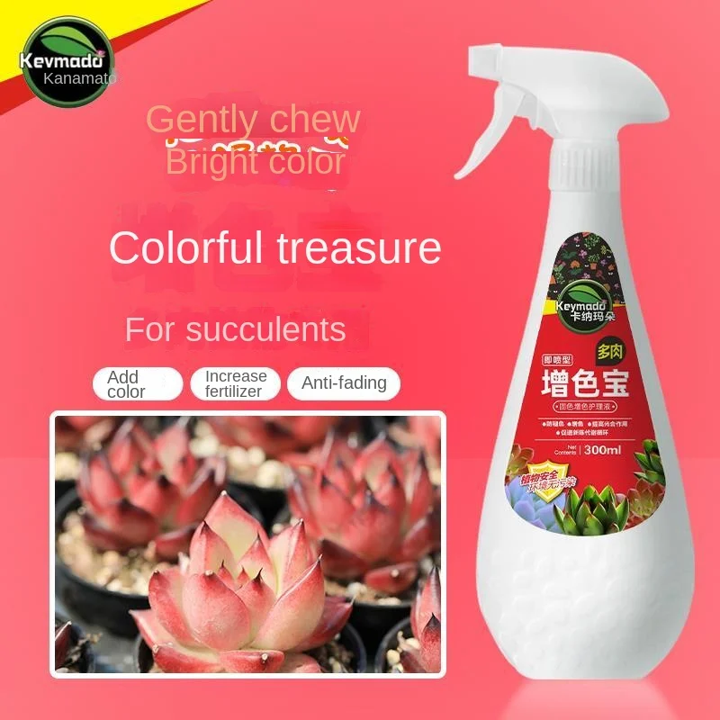 Succulent plant color enhancement treasure nutrient solution household flower color aid anti-fading care solution