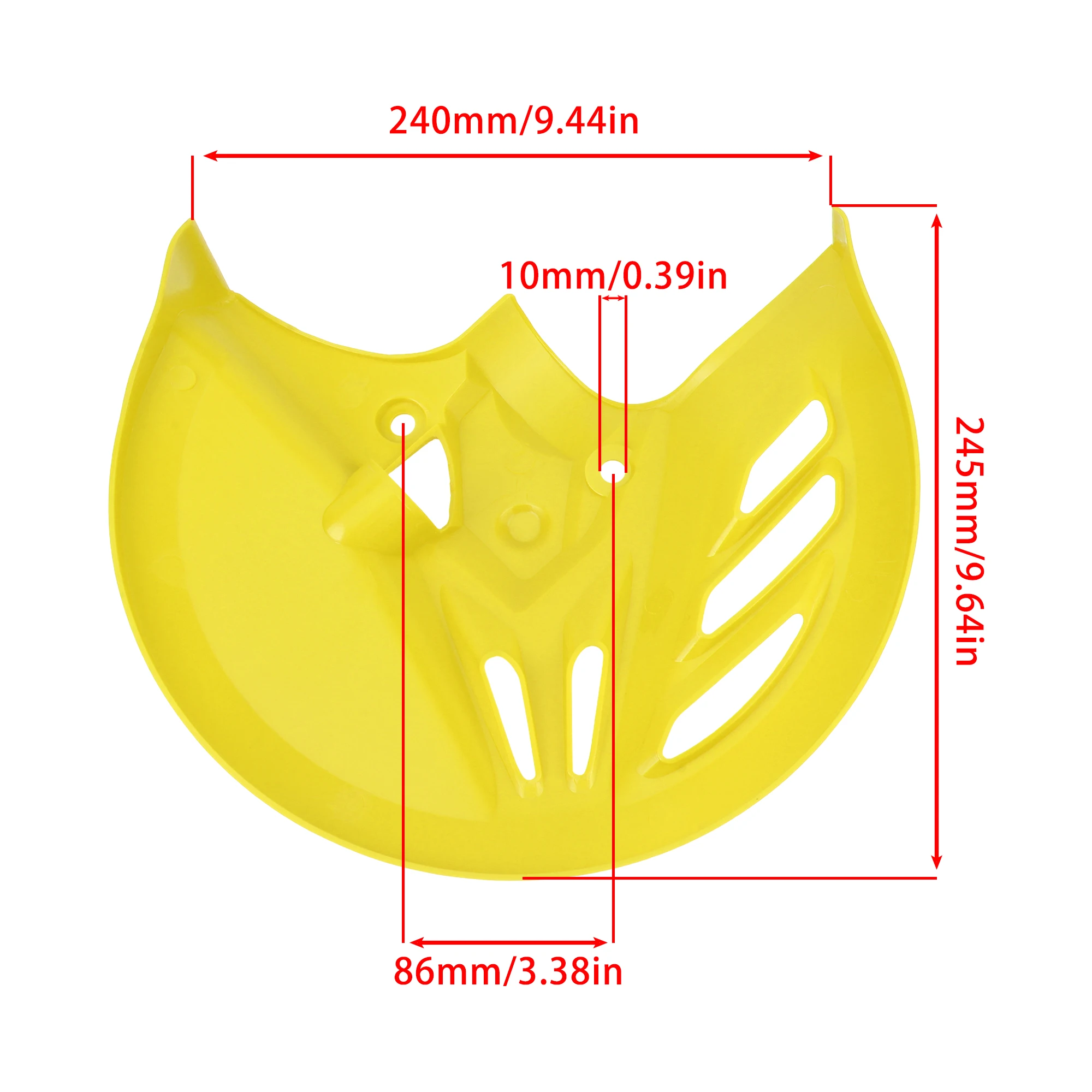 Motorcycle Front Brake Disc Protection Cover For Honda CRF250R CRF450R CRF250RX CRF450RX For Kayo T4 T6 DirtBike Motocross Parts - view 6
