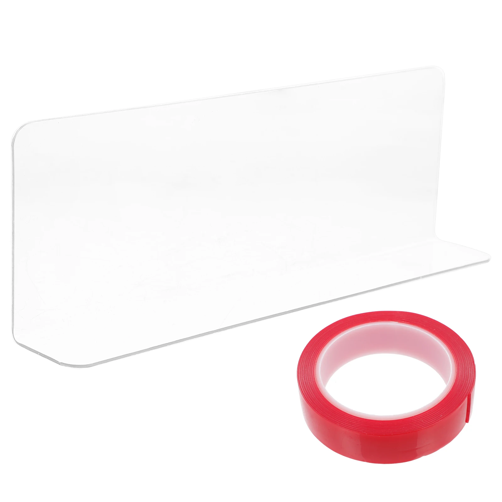 

Plastic Shelf Dividers Snack Guard Suitable Home Library Store Racks Supermarket ganization Wide Application Stable