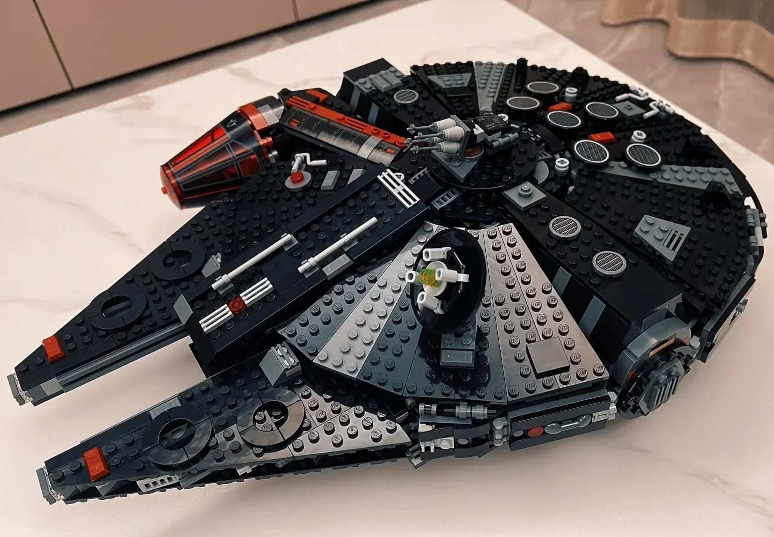 Klocki konstrukcyjne Interstellar Spaceship Alien 75389, kompatybilne z elementami Lego, idealne na prezenty świąteczne, 1579 elementów.