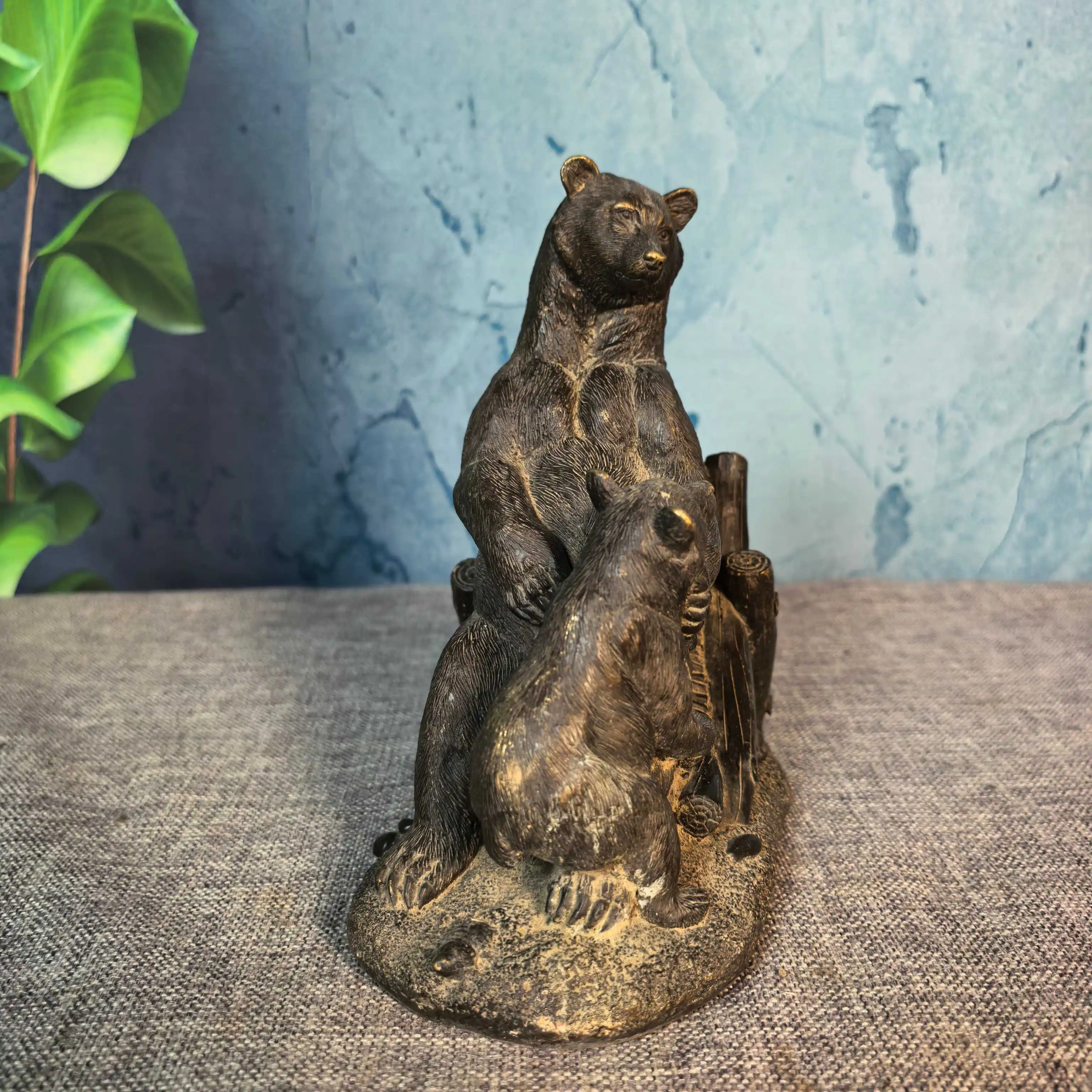 Adorable rocking chair bear