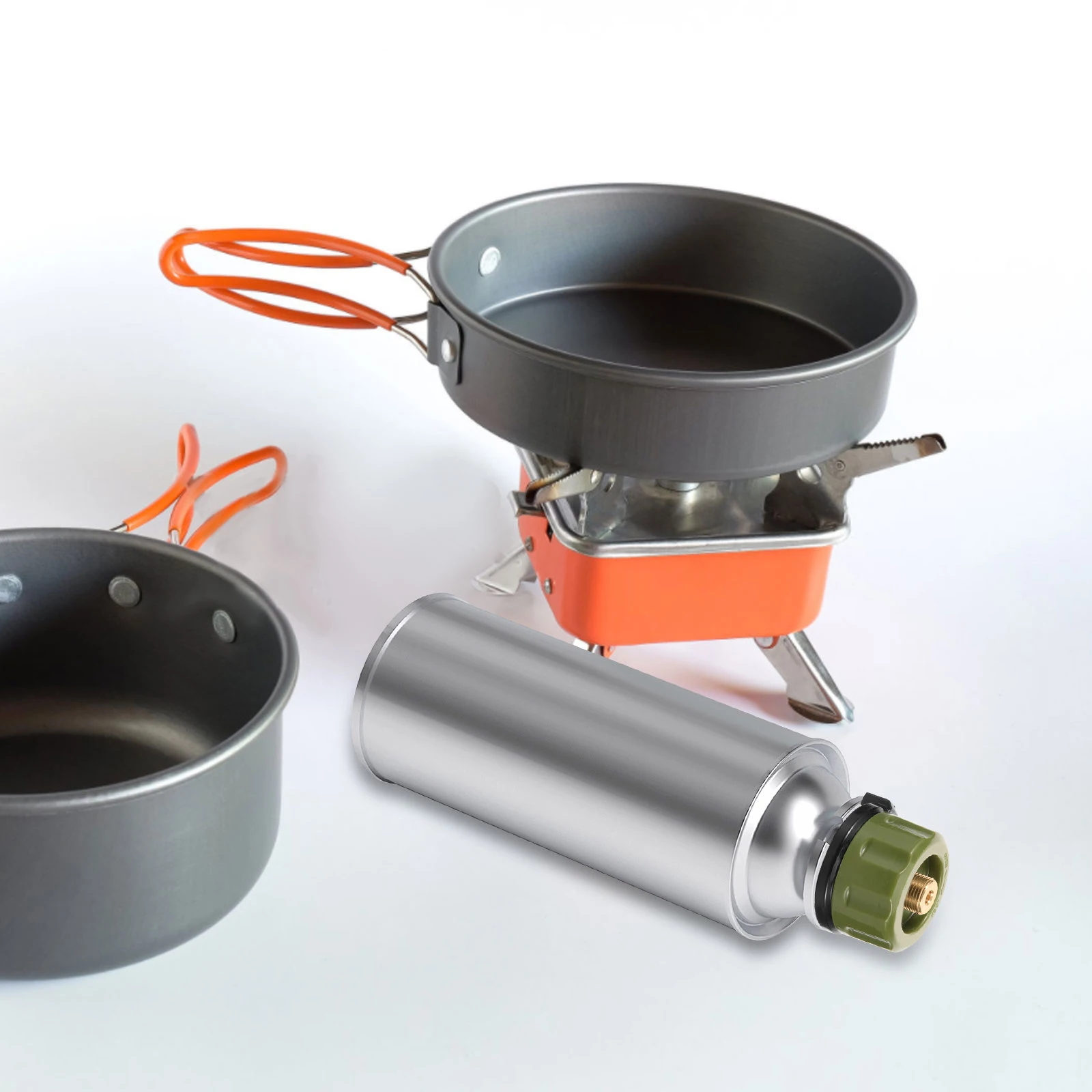 

Gas Tank Adapter Camping Outdoor Stove Connector Iron Wear-Resistant Lightweight Durable Propane Adjustable Conversion Head