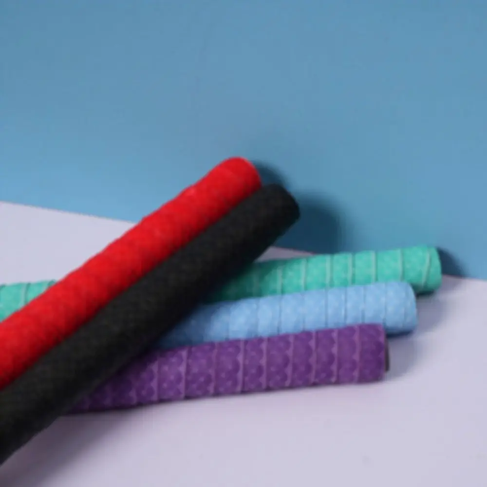 2M Badminton Handle Wrap Tape PU Anti-slip Tennis Racket Grip Tape Embossing Sweat-Absorbent Racket Grips Sweat Band