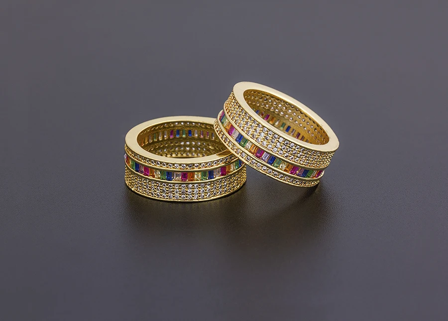 Nidin Exquisites modisches Armband und Ring, 2-teilig, klassisches Bankett, Hochzeit, Party, Schmucksets, Geburtstagsgeschenk, Accessoires-Design – Detail 14