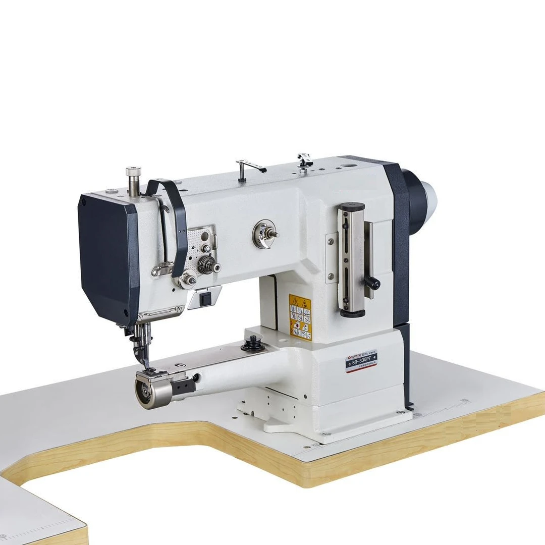 335PF Reinforced Single Needle Cylinder Type Car Hemming Machine High Car Small Cylinder Diameter Hemming Machine