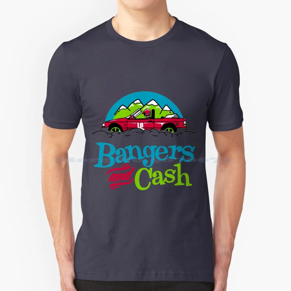 Bangers And Cash Essential T-Shirt T Shirt 100% Cotton Tee Bangers And Cash Essential