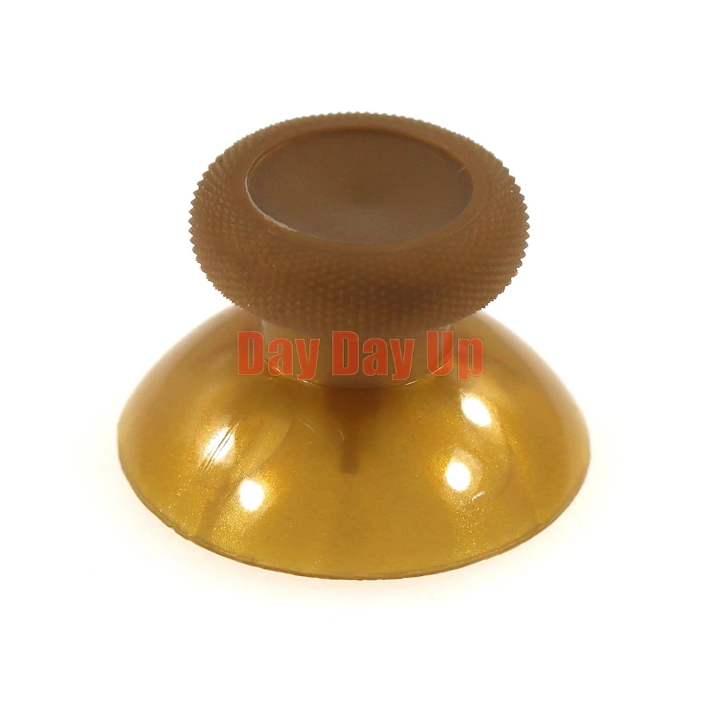 150PCS For XBOXONE 3D Analog Thumbstick Thumb Stick Gold Mushroom Joystick Cap Cover For Xbox One S Slim Controller