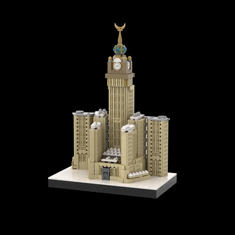 City Street View Modello MOC Mattoni da costruzione Scena di architettura urbana Tecnologia modulare Regali Vacanza Assemblare Giocattoli per bambini Vestito