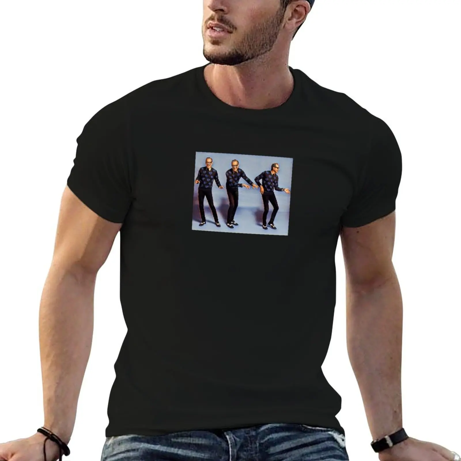 Jeff Goldblum T-Shirt Breathable Workout Short Sleeve Top