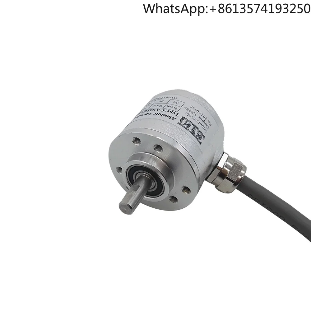 

CALT CAS38 6mm shaft RS485 output single lap absolute encoder 14bit 16384 high resolution