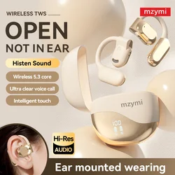 M62 kabellose Ohrhörer, HiFi-Sound, Bluetooth 5.3-Kopfhörer, Over-Ear-Headset, wasserdichte TWS-Kopfhörer mit Mikrofon für Android