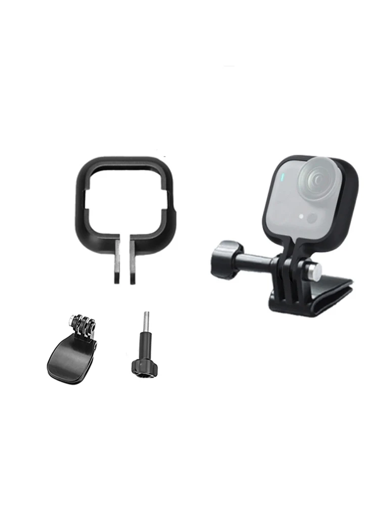 

​Protective Frame Case for Insta360 Go Ultra, Camera Cage Bezel with Mount Adapter&Screw Sturdy Housing Shell Cover Protector