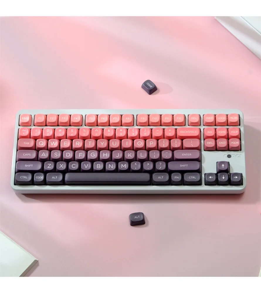 Keycap Sublimation mechanical keyboard cap custom wooting red bean keycap PBTMOA height