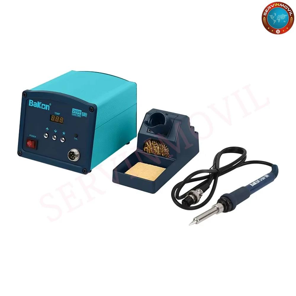 BK1000 High Frequency Welding Table Anti-static Lead-free Welding Table 90W Power Industrial Grade White Light Soldering Iron