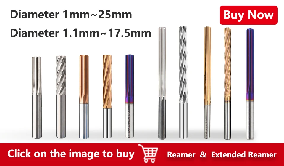 YZH 1,0 mm ~ 9,4 mm Maschine HRC50 HRC60 gerade Nut 4/6F Toleranz H7 gehärteter Stahl Metallschneider CNC innen für Loch – Detail 3