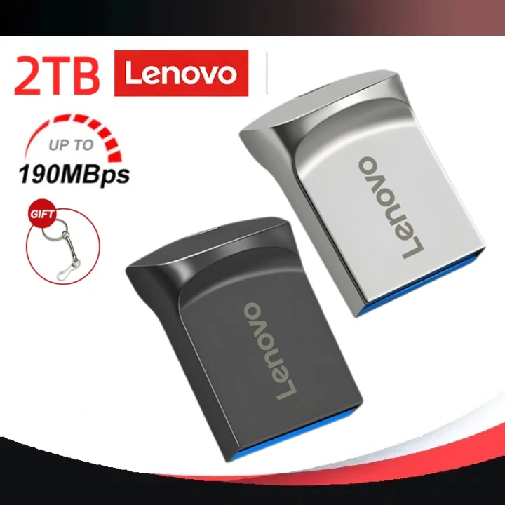 New Lenovo Pendrive 2TB TYPE C USB Flash Drive USB 3.0 Pen Drive 512GB 256GB 128GB 1TB Memoria USB Stick High Speed Flash Disk