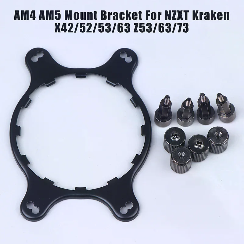 Kit de Parafusos e Porcas para Montagem AM4 AM5 para Cooler de CPU NZXT Kraken X41 X42 X51 X52 X61 X62 X63 X72 X73 Z63 Z73