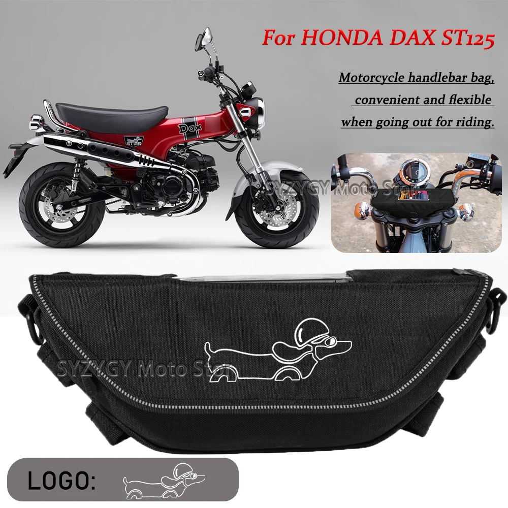 

Motorcycle accessories tools bag Waterproof And Dustproof Convenient travel handlebar bag For Honda DAX ST125 ST 125