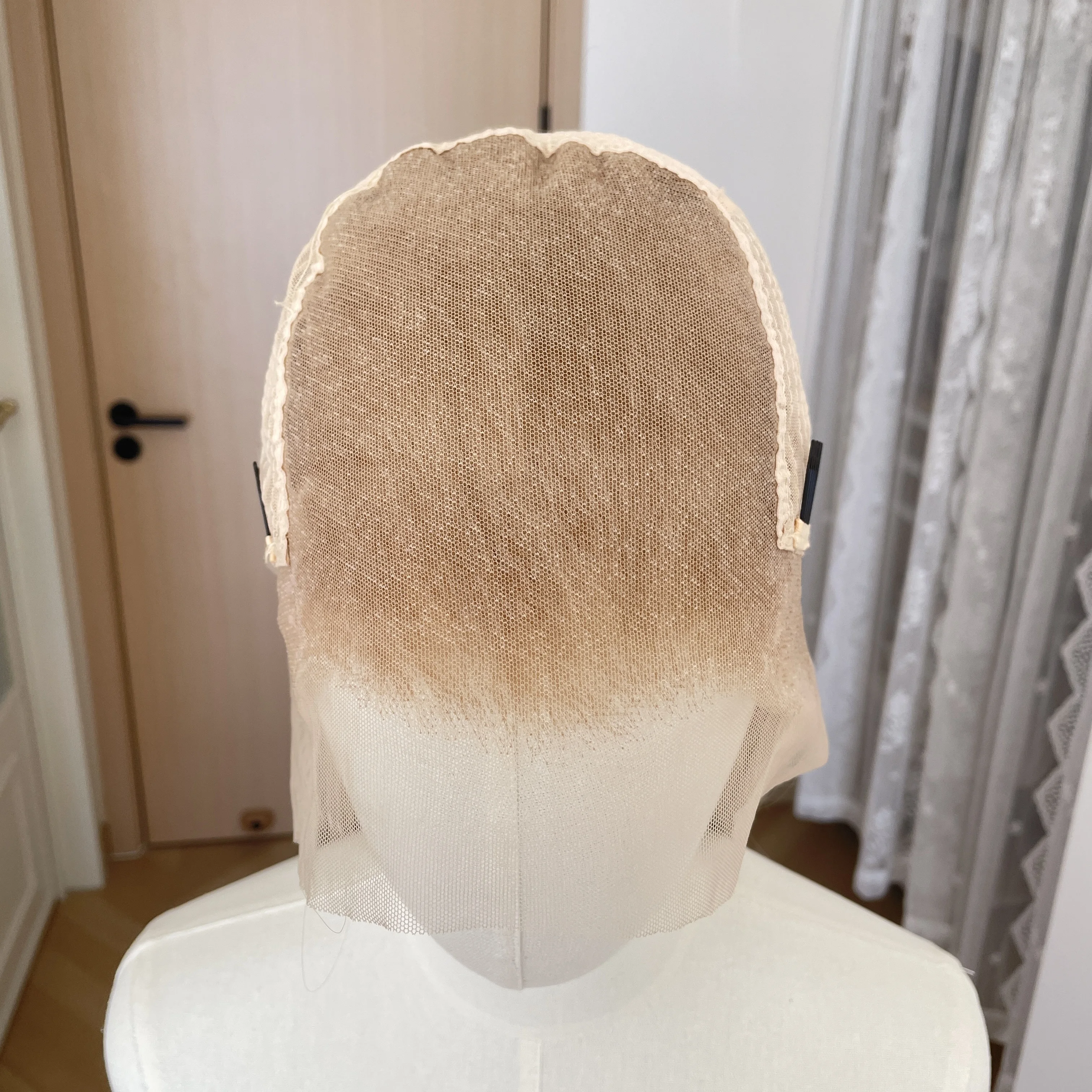 Blonde Mixed Brown Highlight 13x6 Synthetic Lace Front Wig for Blakc Women 26 Inch Long Straight Heat Resistant Wig 150% Fashion