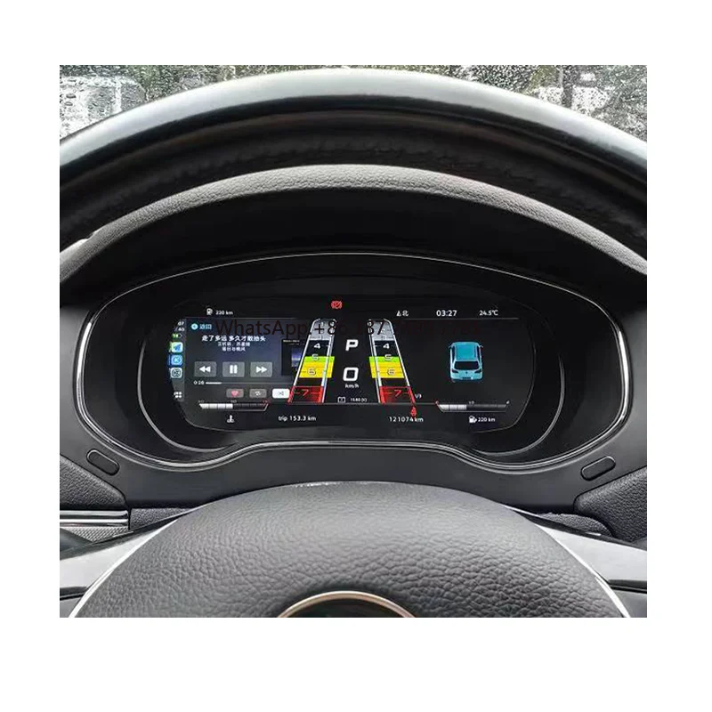 

Car Digital Cluster Instrument CockPit for .. Jetta Mk6 2005-2017 LCD Speedmeters Dashboard