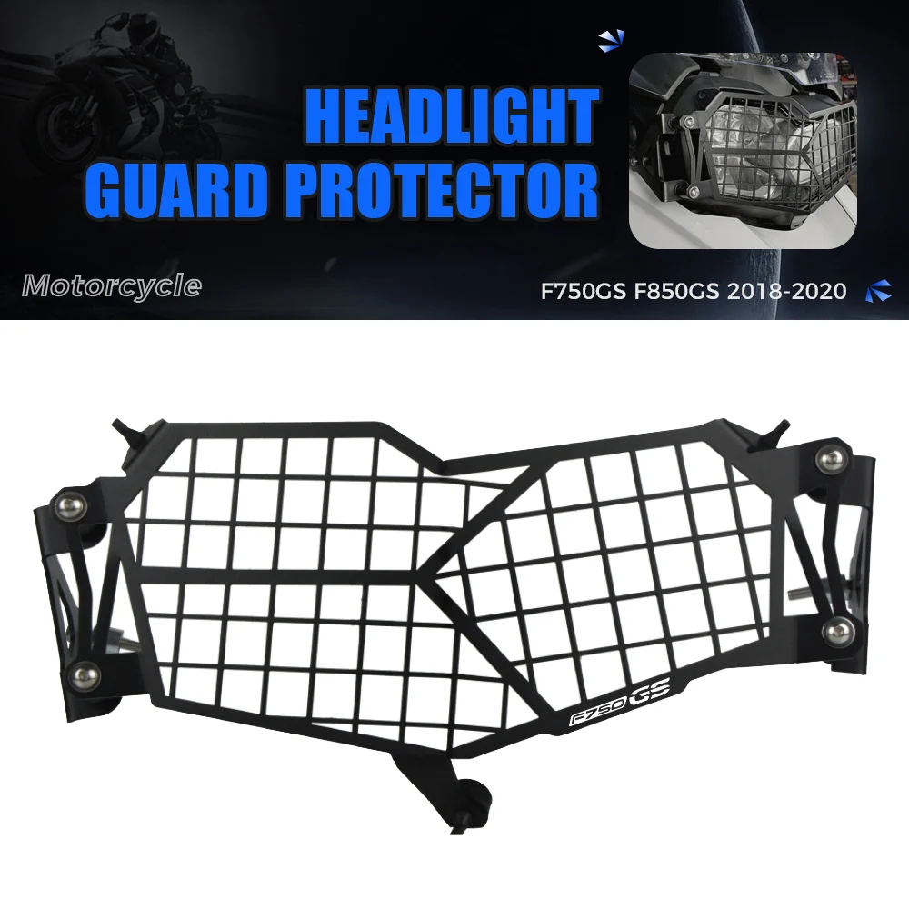 

For BMW F750GS F850GS 2018 2019 2020 Motorcycle Headlight Protector Cover Head Light Grill Guard Headlamp Grid F 750 850 GS