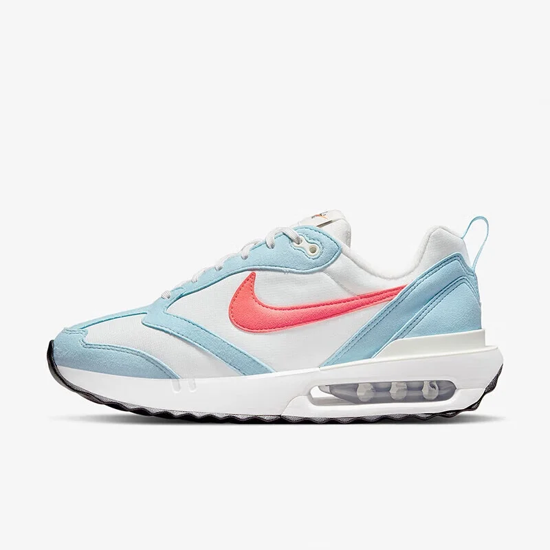 

Nike Rear-Cushioning Visible Air Cushioning Provides Stable Support and Comfort, Women's Fitness Running Shoes, New Retro Style Representative Model, Lightweight and Durable Rubber Sole, Commuting Light Running Shoes, Air Max Dawn Eye-Catching Color Schem