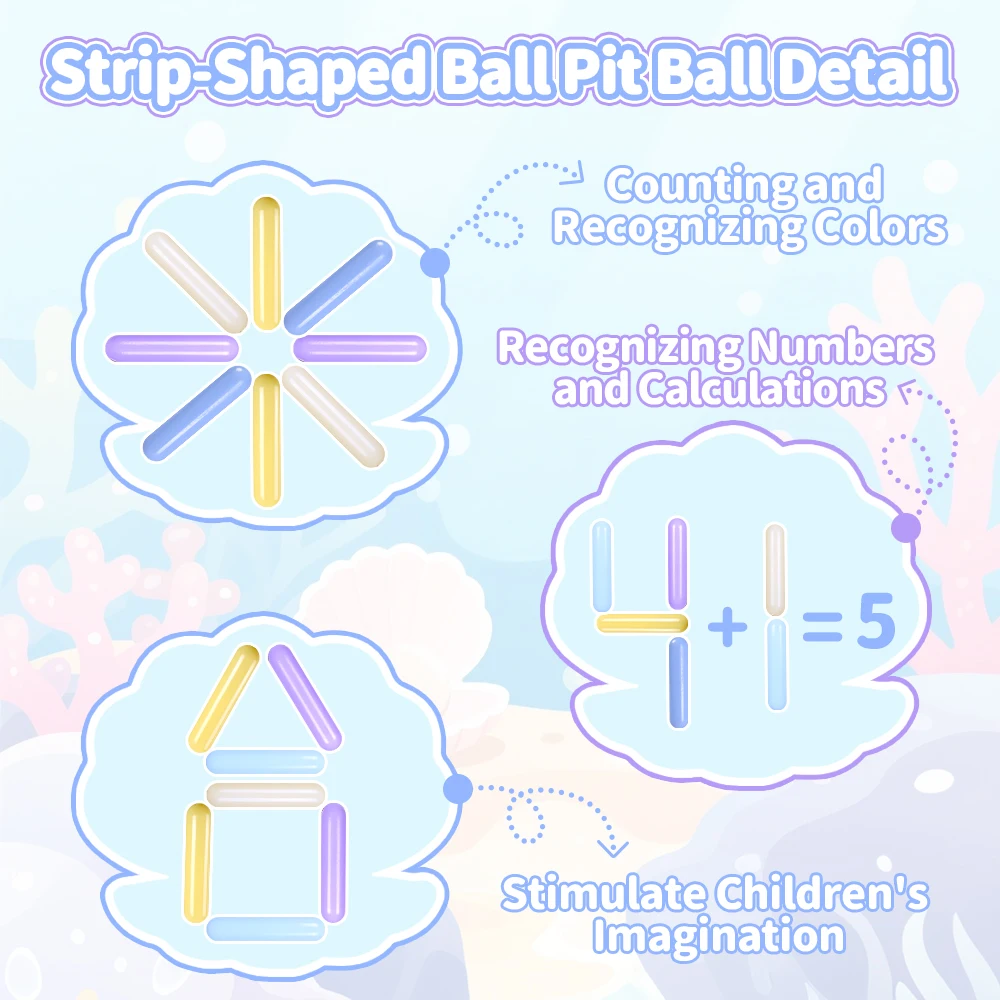 100 stücke Bunte Bar Ball Kunststoff Ozean Ball Gruben Baby Kind Schwimmen Pit Spielen Spielzeug Wasser Pool Geburtstag oder Weihnachten geschenk Geschenke