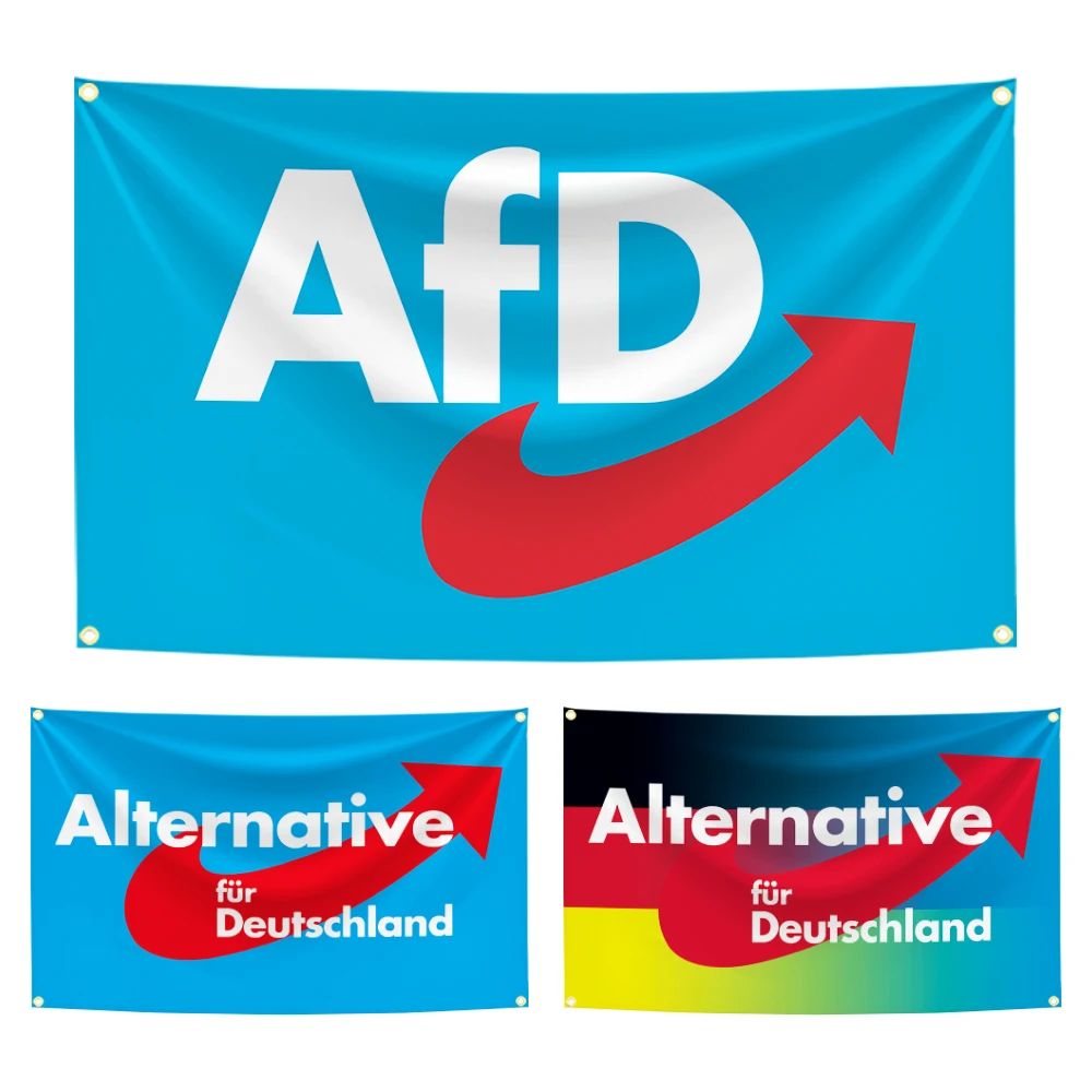 90x150cm Alternative Afd Flag Tapestry Polyester Digital Printing Banner for Garage Wall Art Out Door Decoration