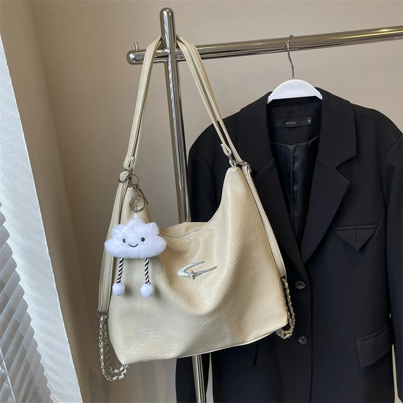 

Elegant Shoulder Bag For Women Genuine Leather Messenger Style Luxury Brand Popular Classic Design