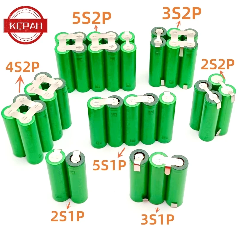 VTC6 18650 3000-6000mAh 30A Ampere Geet Screwdriver Welding Rod 1S 2S 3S 4S 5S 6S 1P 2P 12.6V 21V 16.8VBattery Pack Customizable