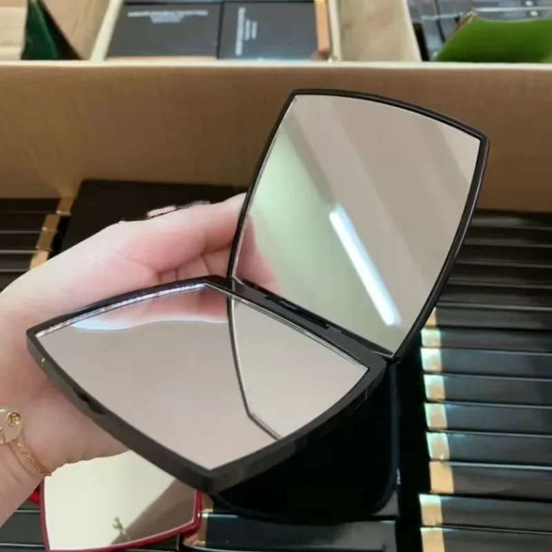 Flip Folding Makeup Mirror, Vestir-se e Maquiagem Espelho com você