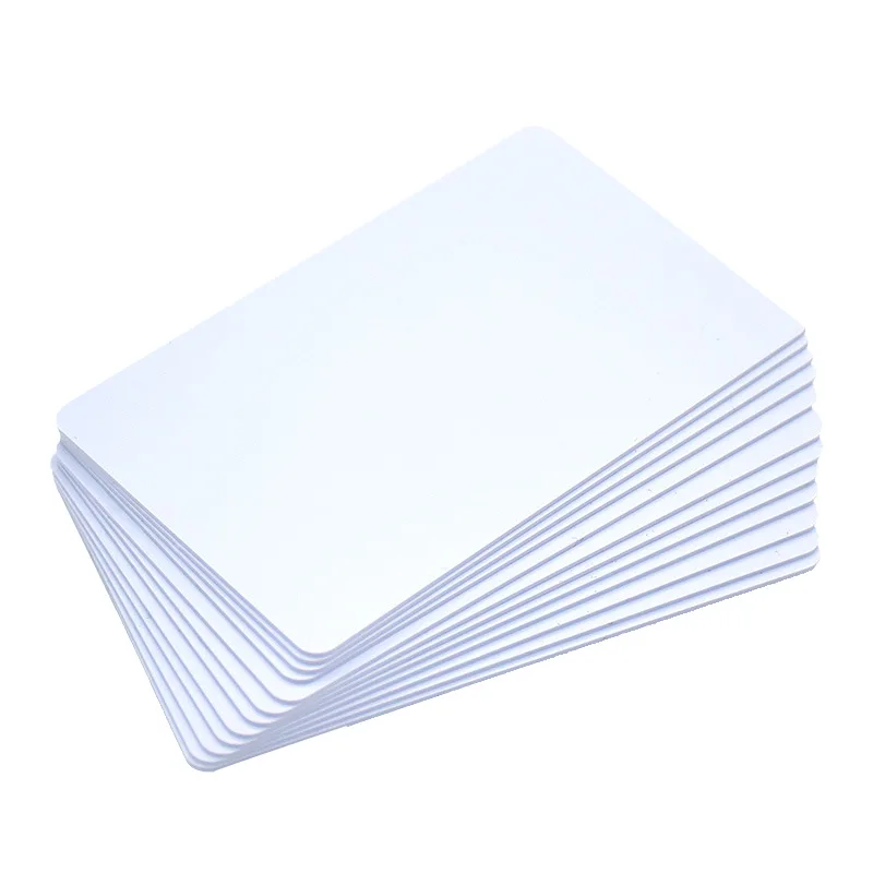 Customized Ntag216 White Card Blank Card Class 2 NFC Custom Electronic Business Card Inspection Card TagMo Custom Game Ca