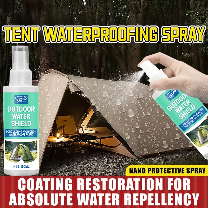 100ml Transparent Waterproof Agent for Shoes Clothes Helmet Tent Outdoor Waterproof Repair Spray