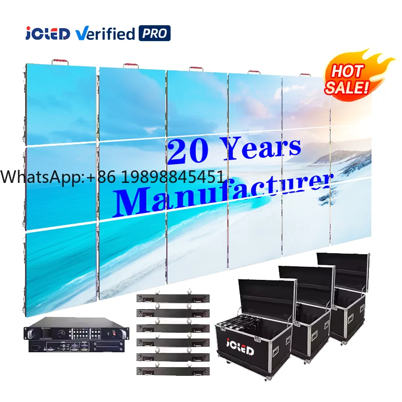 

Full Color Waterproof P2.6 P3.91 P3 P4.81 Rental Indoor Outdoor Led Screen Stage Background for Church Concert Events